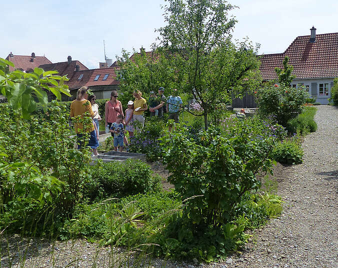 Schauhausgarten im Zeppelindorf